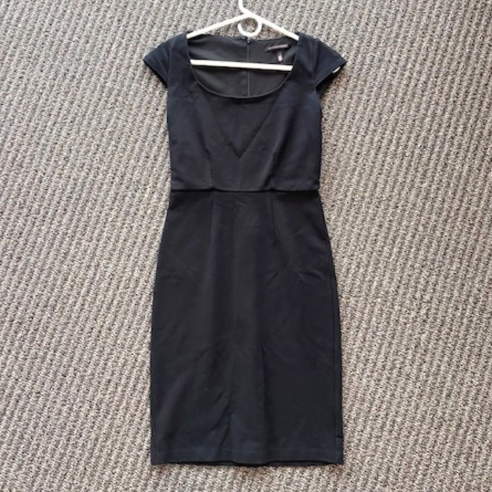 VICTORIA'S SECRET Little Black Dress, Short Sleeve's With Stretch / Size 4